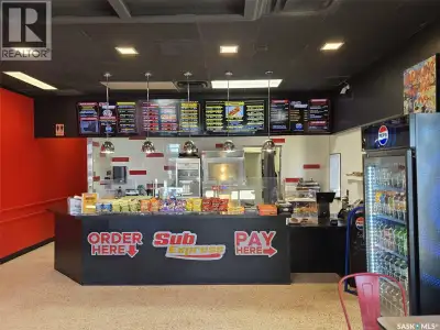 Excellent opportunity to own a well-established Sub Express franchise in one of Regina’s busiest eas...