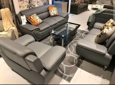  Elegant Leather Sofa Set – 3+2+1 Combo | Cash on Delivery, View more