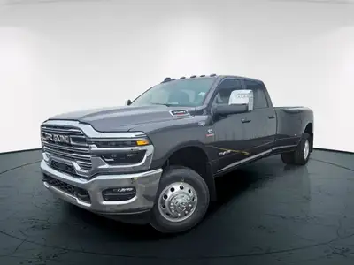 WAS: $118585 NOW: $109991 plus taxes and licensing feesThe new 2026 Ram 3500 Laramie 4x4 Crew Cab wi...
