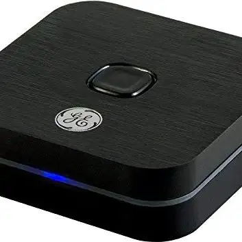 GE 11081 BLUETOOTH AUDIO RECEIVER WITH 3.5MM OUT PUT /RCA STREAM’S YOUR MUSIC WIRELESS FROM YOUR PHO...