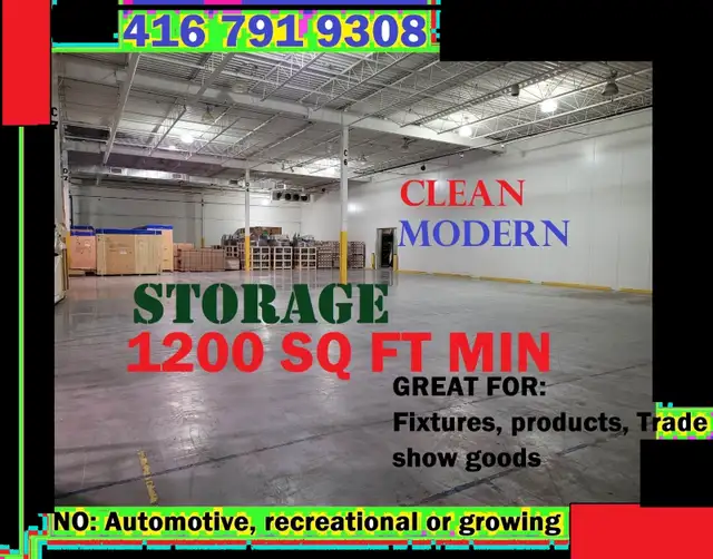 Open storage space Etobicoke daytime weekdays access only in Storage & Organization in Mississauga / Peel Region - Image 9