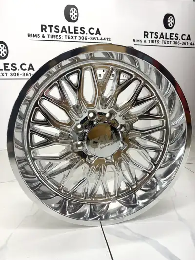 Set of 4 NEW 22 inch Cali Rims FITS: Dodge Ram 2500, 3500, GMC, AND Chevy (1999-2010 GM'S) Rim Size:...