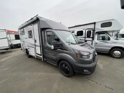Winnebago Ekko AWD Class C gas motorhome 22A highlights: Under-Bed Storage Heated Gear Garage Swivel...