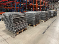 42" x 46" Used  wire mesh decking for box beams or step beams