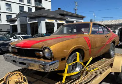 1977 Ford Maverick Ford Maverick 1977. Même propriétaire depuis plus de 30 ans. projet à été mis en...