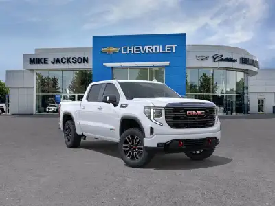 Sierra 1500 AT4 Crew Cab 4WD 2026 GMC Sierra 1500 Engine: Turbocharged Diesel I6 3.0L/183 L/100Km Ci...