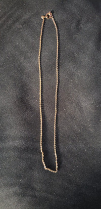 Brass 18" necklace chain