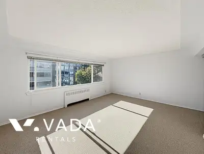 Valcrest Manor 1 BR APT Rental 12-1208 Burnaby St Vancouver: VADA 13TH MONTH FREE RENT This spacious...
