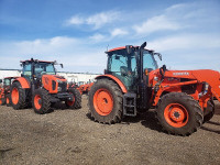 KUBOTA M SERIES TRACTORS IN LEDUC--- 50-168HP