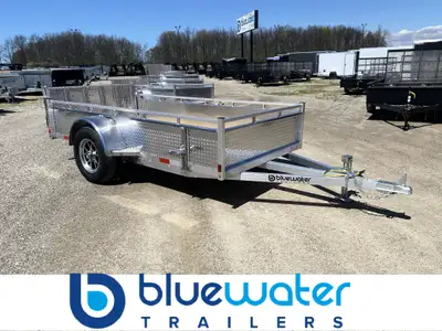 Canadian Mennonite Built Single Axle Aluminum Utility Trailer is $4,275.00 or $85.50/month! Ord: E20...