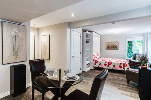 Available for July 1, 2026. Fully furnished studio suite with private entrance has in unit laundry,...