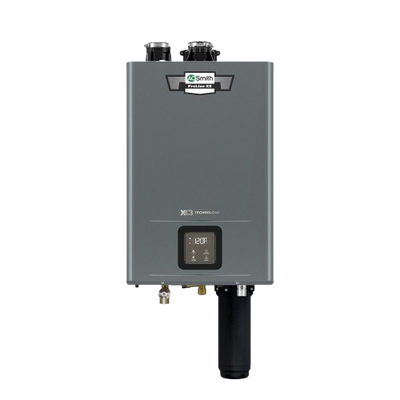 VEVOR Gas Tankless Water Heater – 4.3Gal, 100,000 BTU, Indoor Instant Hot Water, ±1°F Precision Control, LED Display, Whole House