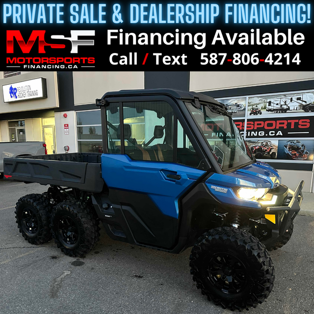 2023 CAN AM DEFENDER LIMITED HD 10 6X6 (FINANCING AVAILABLE) in ATVs in Strathcona County - Image 2