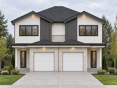 Prime DUPLEX LOT in a central Abbotsford location! This 4,809 sq. ft. lot features two sets of servi...