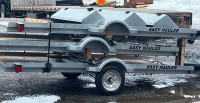 Easy Hauler Galvanized Snowmobile Trailers now Instock!