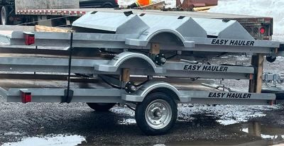 Easy Hauler Galvanized Snowmobile Trailers now Instock! in Other in Kawartha Lakes