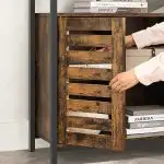 NEW RUSTIC BUFFET STORAGE CABINET SIDEBOARD LSC79BX in Storage & Organization in Prince Albert - Image 9