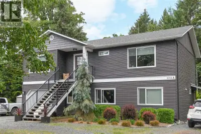 Located at the end of a quiet street in desirable Comox, this beautifully designed 2,080 sqft home o...