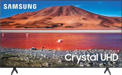 65" Crystal UHD 4K Smart TV TU7000 (UN65TU7000) Condition: OPEN BOX Screen Size (Televisions): 65" S...