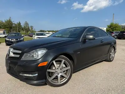 2012 MERCEDES BENZ C-350 COUPE EDITION 1 SUPER RARE 1 OF 50 IN CANADA PHENOMENAL SHAPE CERTIFICATION...