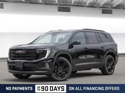 This GMC Acadia has a dependable Gas 2.5L/ engine powering this Automatic transmission. *Get Your Mo...