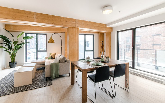 2 Bedroom Loft Style Griffintown Apartment dans Locations longue durée  à Ville de Montréal - Image 2