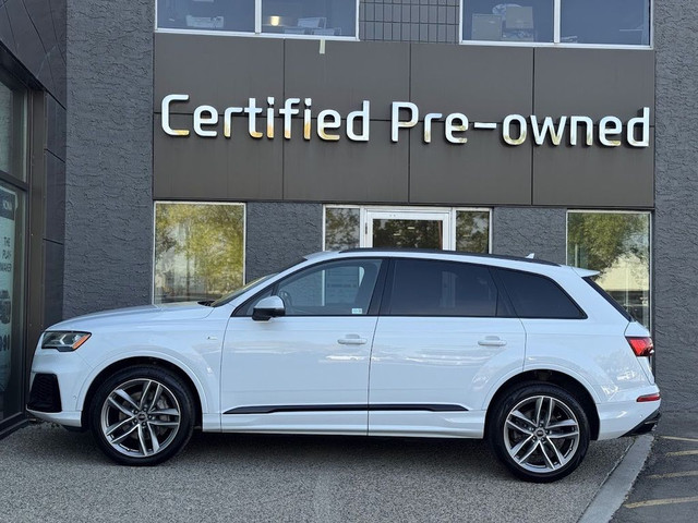 2021 Audi Q7 PROGRESSIVE S LINE w/ AWD / PANO ROOF / LOW KMS in Cars & Trucks in Calgary
