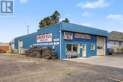 BEACOCK'S AUTO SERVICE BUSINESS, 4,242 SQ FT COMMERCIAL BUILDING & 100 X 132 FT LOT WITH INVESTMENT...