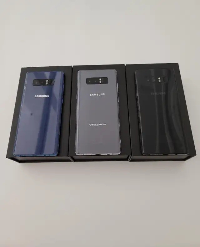 Samsung Galaxy Note 3,4,5 8 9 32GB 64GB 128GB 1 Year Warranty in Cell Phones in Calgary