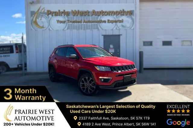 2021 Jeep Compass Latitude AWD | Low KM | Command Start