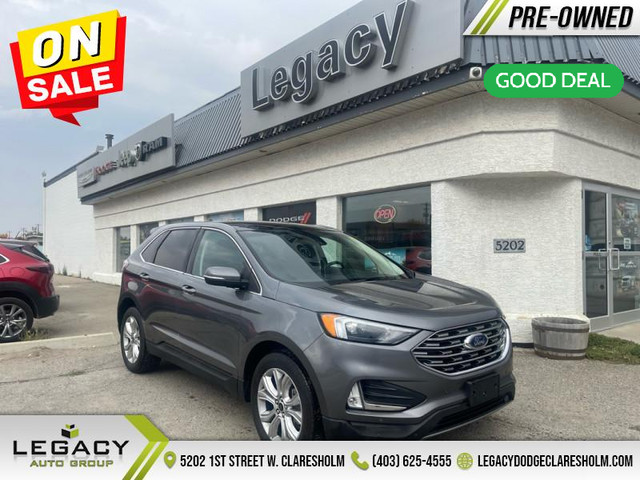 2023 Ford Edge Titanium - Leather Seats - Premium Audio in Cars & Trucks in Lethbridge
