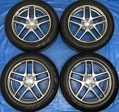 Selling a beautiful set of *Like Brand New* Mercedes Benz GLC 300 19" original AMG wheels and *Run-F...
