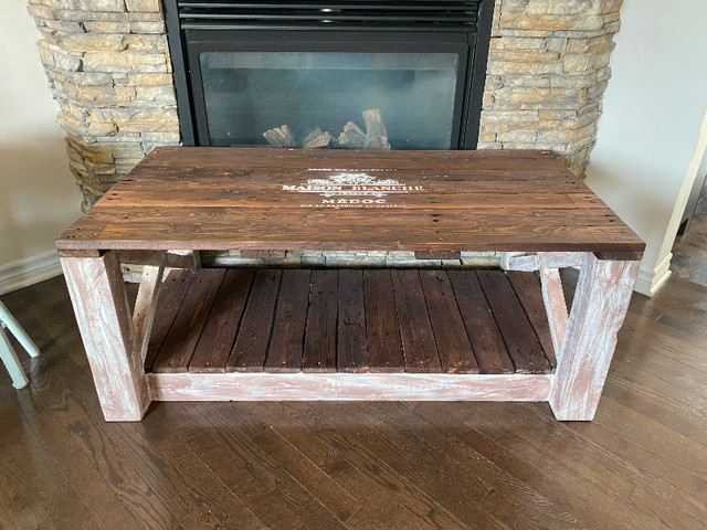 Hand made Rustic Farm House Coffee Table in Coffee Tables in Ottawa - Image 4
