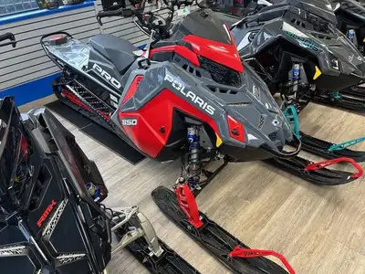 Includes Velocity Shocks and 7S Display 2024 Polaris 850 PRO RMK Slash 165 Indy RedUNMATCHED PRECISI...
