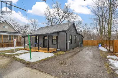 Set on a rare, just under 1 acre wooded ravine lot within the city, this 3-bedroom bungalow offers a...