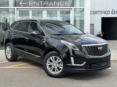 AMVIC Licensed Dealer This 2025 Cadillac XT5 Luxury arrives in a classic Stellar Black Metallic exte...