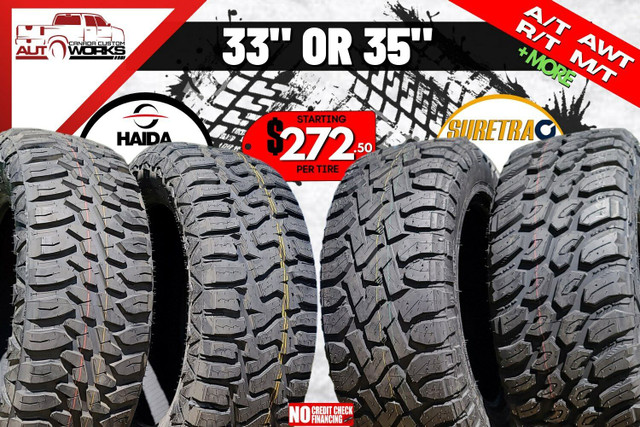 33 35 37 Inch Off-Road Tires - CCA -Financing Available | Tires & Rims |  Grande Prairie | Kijiji