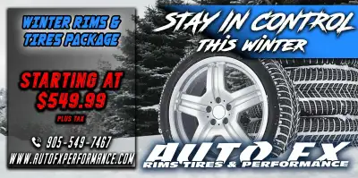 Auto FX is your number one stop for all your winter needsWe sell everything you need for winter- Win...