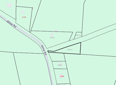 Building Lot size of vacant woodland, around 30,000 square feet HST applicable and included in the p...