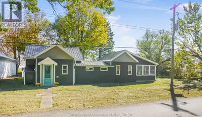 Relax & unwind at this inviting 3-bedroom, 1-bath lakefront cottage on the beautiful shores of Lake...