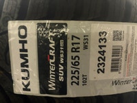 4 Brand New Kumho Wintercraft Wi31 SUV Ice  225/65R17 Ottawa Ottawa / Gatineau Area Preview