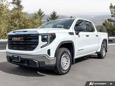 Command the road and the job site with this incredibly capable 2024 GMC Sierra 1500 Pro Crew Cab Pic...