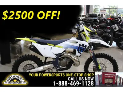 Welcome to Two Wheel Motorsport $2500 factory rebate for a limited time! Powered by an all-new, ligh...