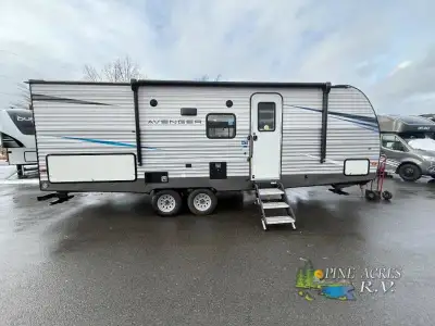 Prime Time Avenger travel trailer 24BHS highlights: Double-Size Bunks U-Shaped Dinette Single Slide...
