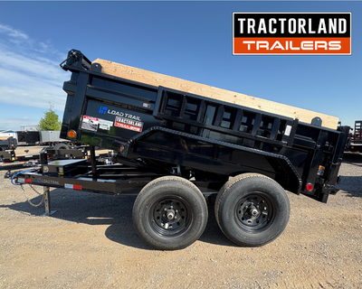 Welcome to Tractorland Trailers! 72" x 10' Tandem Axle Dump 2 - 5,200 Lb Dexter Spring Axles (2 Elec...