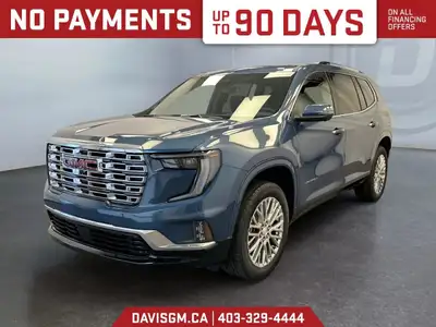 The 2026 GMC Acadia Denali AWD redefines midsize SUV luxury with confident performance, refined craf...