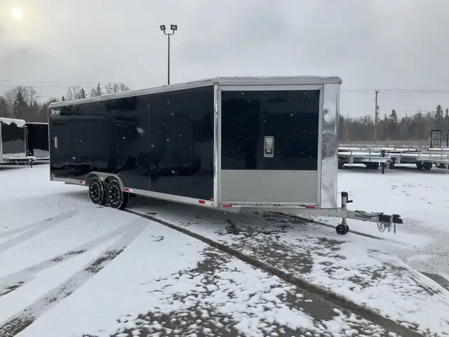 2019 Triton Trailers 8.5x22 + V-Nose All Aluminum Snowmobile Tra in Cargo & Utility Trailers in Oakville / Halton Region - Image 5