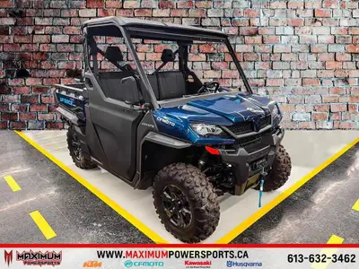 2025 CFMOTO UFORCE 1000 Un côte-à-côte utilitaire polyvalent, conçu pour le travail, les expéditions...