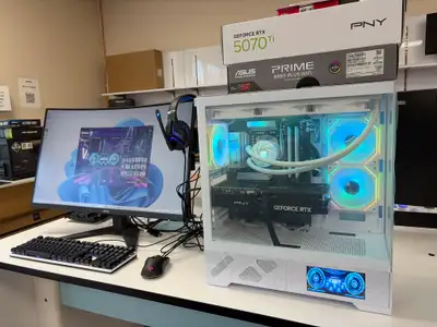 Custom Gaming PC – R7-9800X3D / 32GB / RTX 5070 Ti, View more