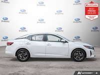 Recent Arrival! Odometer is 8215 kilometers below market average! White 2024 Nissan Sentra SV FWD CV... (image 5)